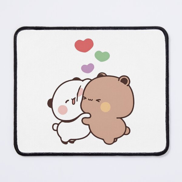 Item preview, DuDu Brownie Bear and BuBu Panda’s Love❤️ designed and sold by Pandety.