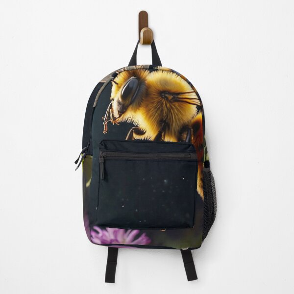 Item preview, Honey Moon Bee Collecting Honey At Full Moon designed and sold by SassyArtistry.