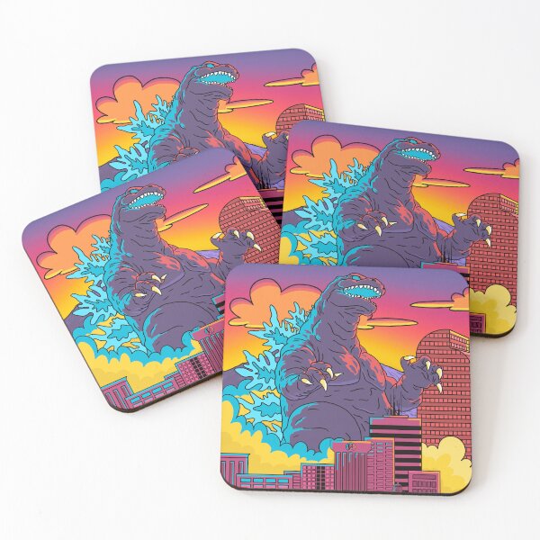 Item preview, Kaiju At Sunset designed and sold by Leevie.