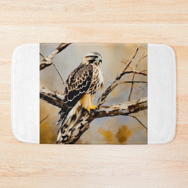 Item preview, Rough legged hawk designed and sold by Island Art Studios.