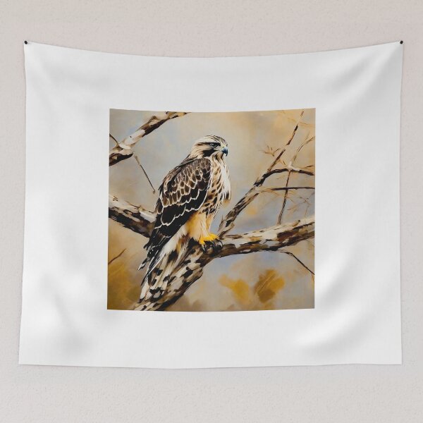 Item preview, Rough legged hawk designed and sold by Island Art Studios.