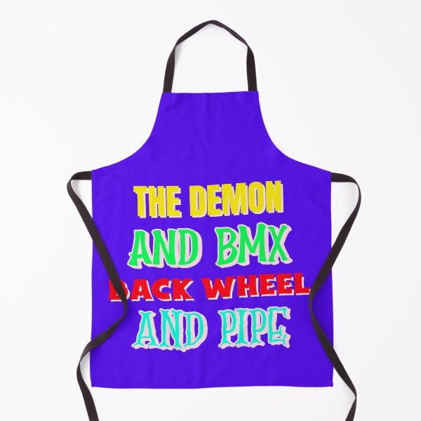 Item preview, the demon and bmx  designed and sold by Redlimetshirts.