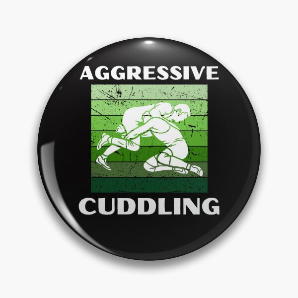 Item preview, Funny Wrestling Aggressive Cuddling Wrestle Humor Sports Wrestler designed and sold by MagicSD Designs.