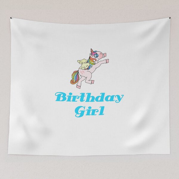 Item preview, Awesome Unicorn Birthday Girl Design #12 designed and sold by 198tees.