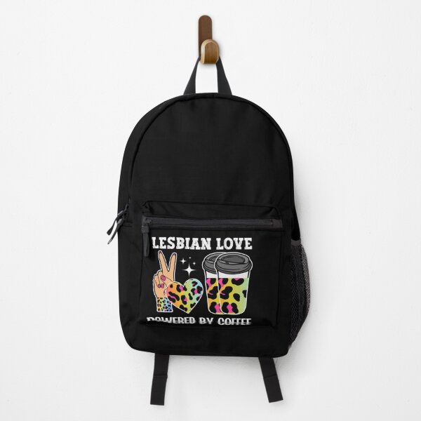Item preview, Lesbian Love Powered By Coffee. Retro Vintage Pride Month Colorful Design designed and sold by Raise2Shine.