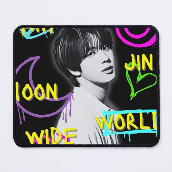 Item preview, BTS Jin Worldwide Handsome designed and sold by BTSFanmerch.