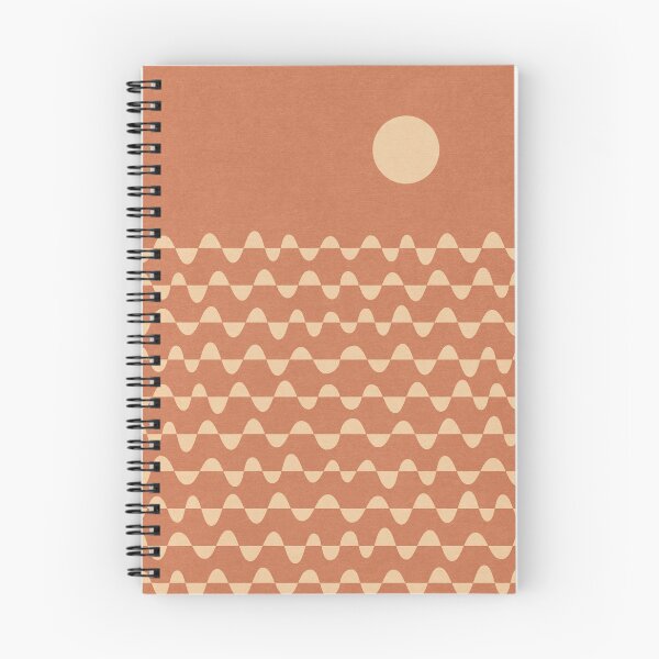 Item preview, Wavy Pattern Copper Beige designed and sold by FAROSSTUDIO.