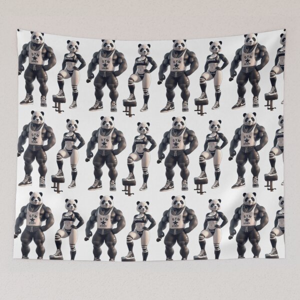 Item preview, GYM LOVE PANDA designed and sold by 42youbest.