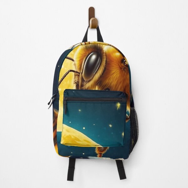 Item preview, Honey Moon Bee Collecting Honey At Moon Flowers designed and sold by SassyArtistry.