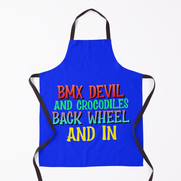 Item preview, bmx devil and crocodiles back wheel and in designed and sold by Redlimetshirts.
