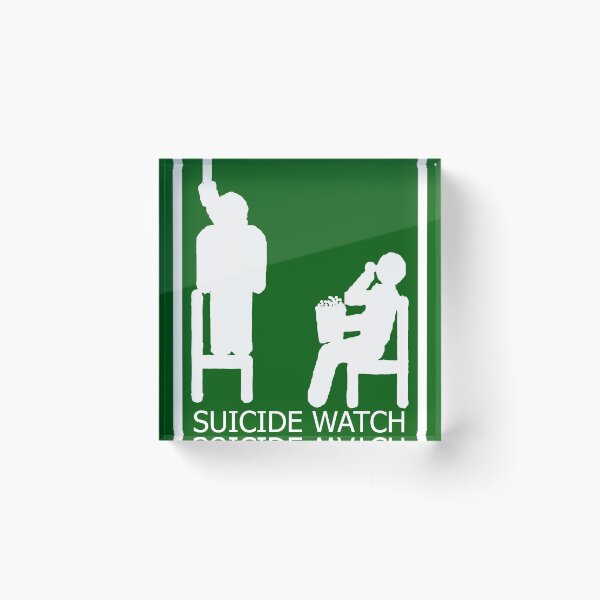 Item preview, Suicide Watch   designed and sold by Zendeigns.