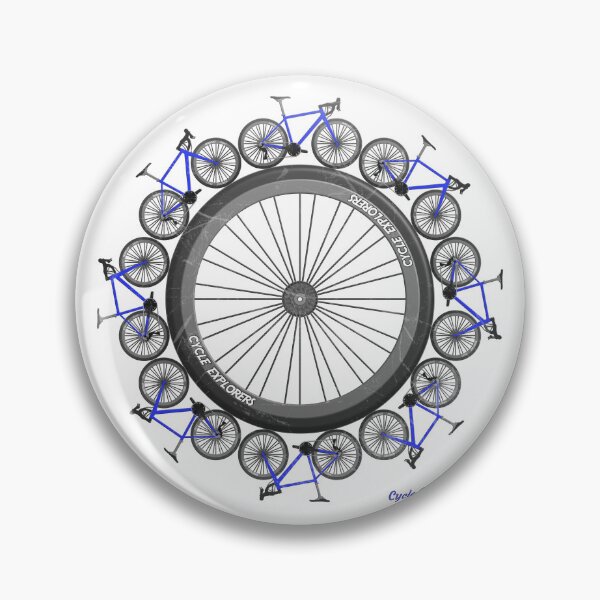 Item preview, Cycle Wheel Bicycle Blue designed and sold by cycleexplorers.