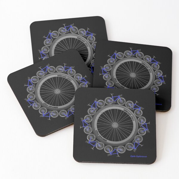 Item preview, Cycle Wheel Bicycle Blue designed and sold by cycleexplorers.