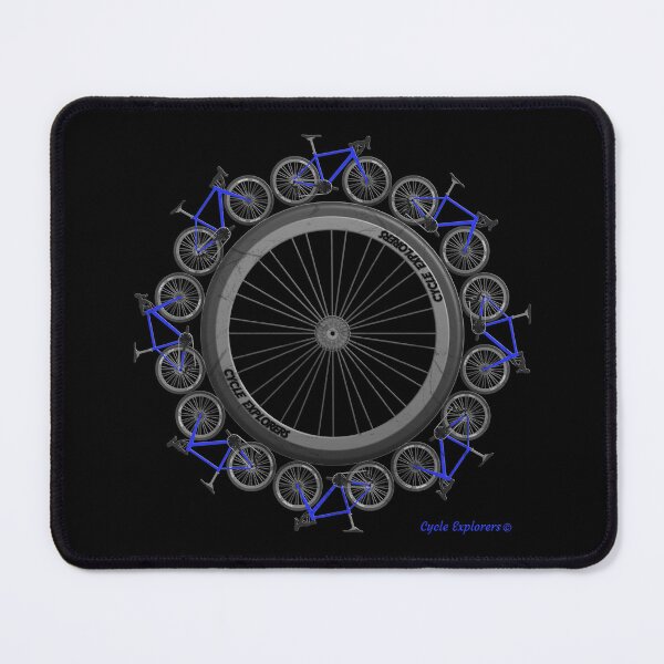 Item preview, Cycle Wheel Bicycle Blue designed and sold by cycleexplorers.