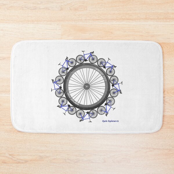 Item preview, Cycle Wheel Bicycle Blue designed and sold by cycleexplorers.
