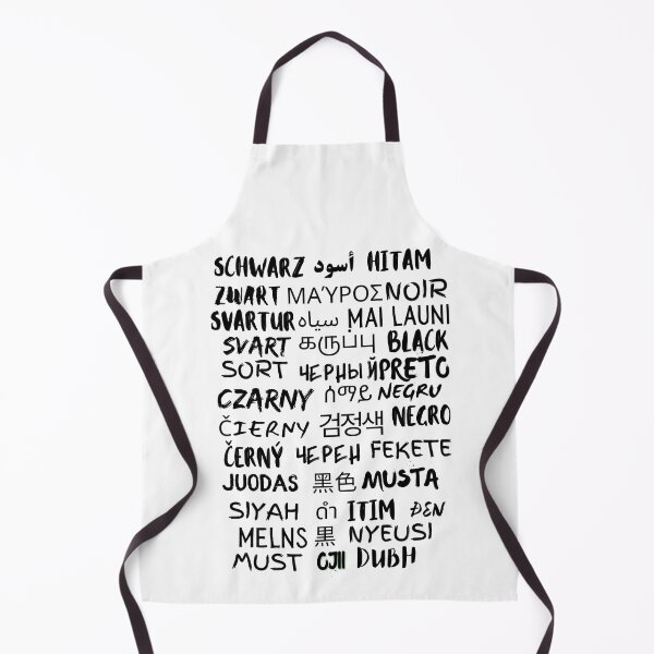 Item preview, Black in Many Languages- Typographic Illustration designed and sold by SHELOPS.