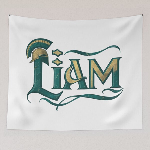 Item preview, Liam - Personalized name art designed and sold by Kashear.