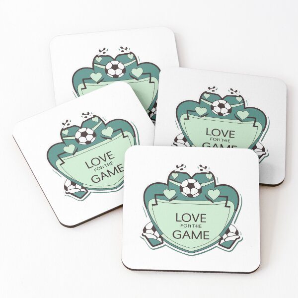 Item preview, Love for the Game - Heart Football Formation designed and sold by NiftyWrx.