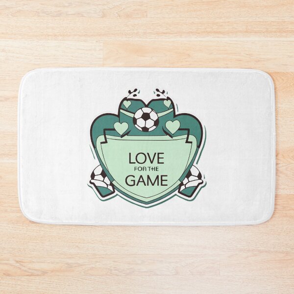 Item preview, Love for the Game - Heart Football Formation designed and sold by NiftyWrx.