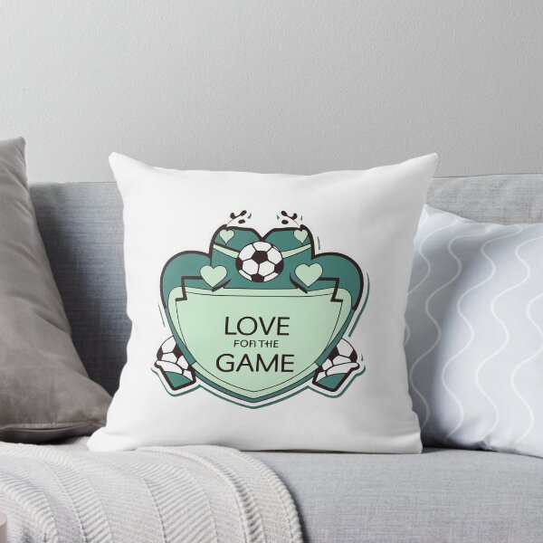 Item preview, Love for the Game - Heart Football Formation designed and sold by NiftyWrx.