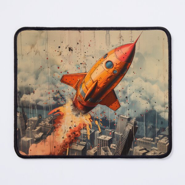 Item preview, little rocket escapes designed and sold by Rebelka.