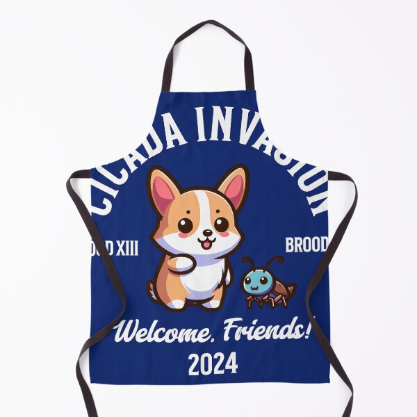 Item preview, Cicada Invasion 2024 Cute Corgi designed and sold by Zelda's Garden.