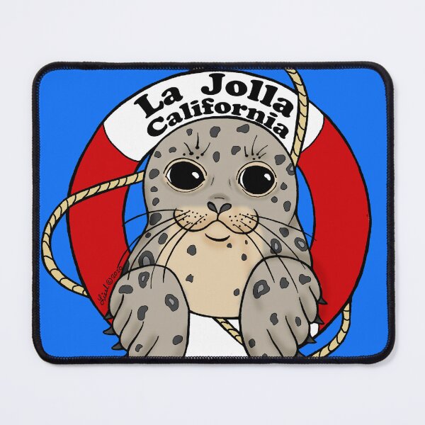 Item preview, La Jolla Harbor Seal designed and sold by sharkbait83.