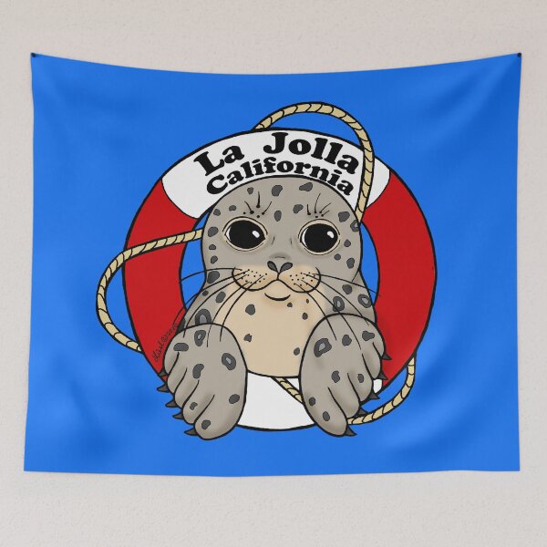Item preview, La Jolla Harbor Seal designed and sold by sharkbait83.