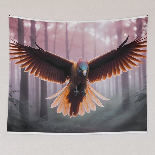 Item preview, Fantastic Bird of the Enchanted Forest Realm - Elves Design #2 designed and sold by Second Draft Visuals.