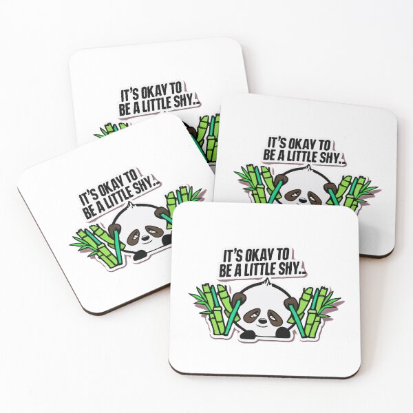 Item preview, Shy Panda Comic-Style Peek-a-Boo designed and sold by NiftyWrx.