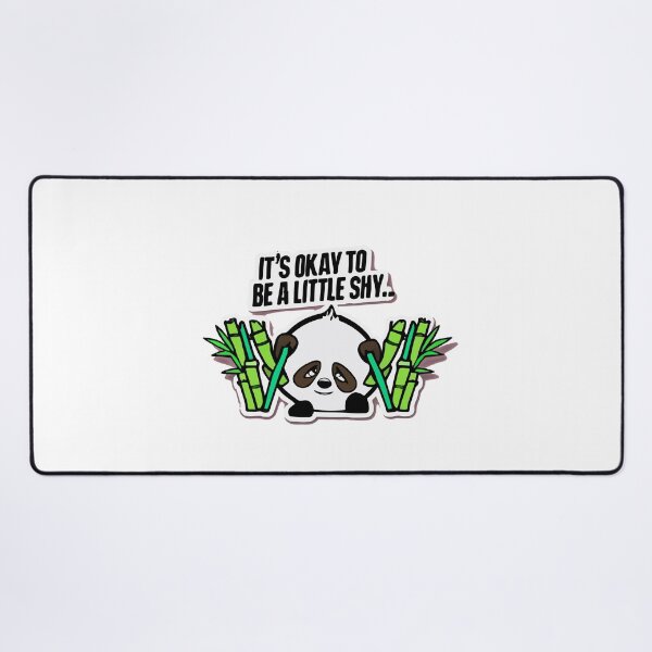 Item preview, Shy Panda Comic-Style Peek-a-Boo designed and sold by NiftyWrx.