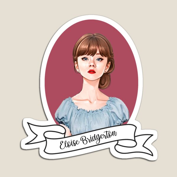 Aperçu de l'œuvre Éloïse Bridgerton Portrait créée et vendue par baranskini.