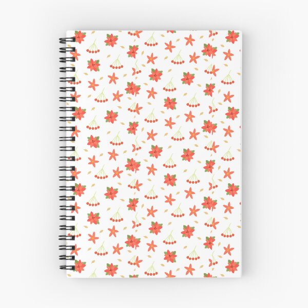 Item preview, Holiday Blooms: Christmas Flowers and Berries Seamless Pattern" designed and sold by hjian8219.