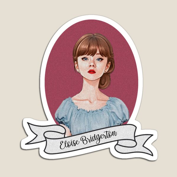 Aperçu de l'œuvre Éloïse Bridgerton Portrait créée et vendue par baranskini.