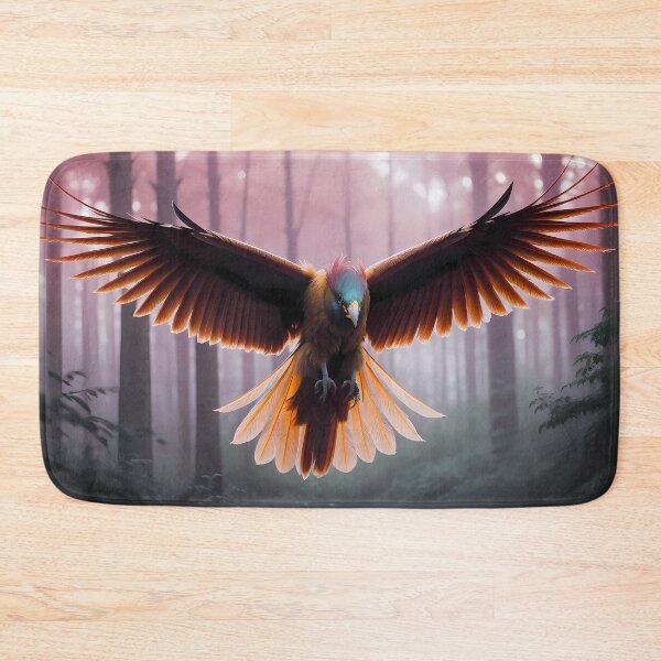 Item preview, Fantastic Bird of the Enchanted Forest Realm - Elves Design #2 designed and sold by Second Draft Visuals.