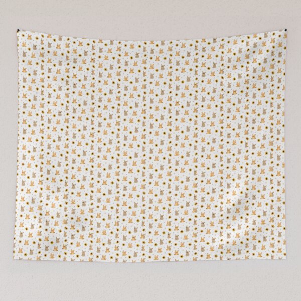 Item preview, Sunflower Paws: Dogs and Sunflowers Seamless Pattern" designed and sold by hjian8219.