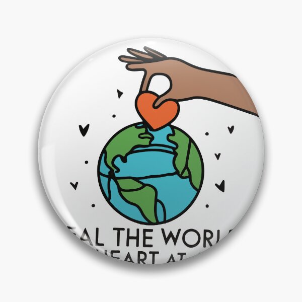 Item preview, Heal the World, One Heart at a Time - Global Unity Design designed and sold by NiftyWrx.