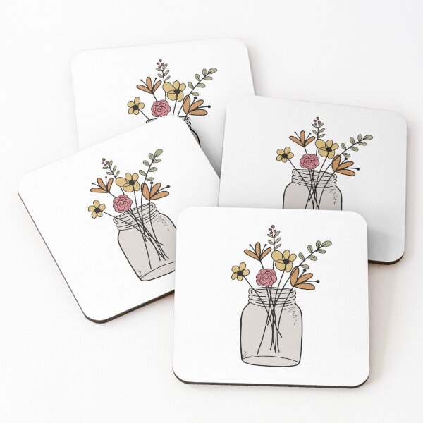 Item preview, Mason Jar Flowers designed and sold by Highland Gray Designs.