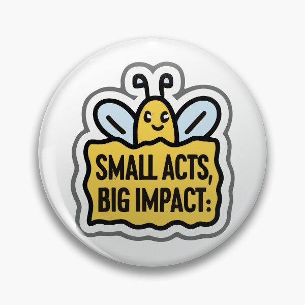 Item preview, Bee and Honeycomb - Small Acts, Big Impact designed and sold by NiftyWrx.