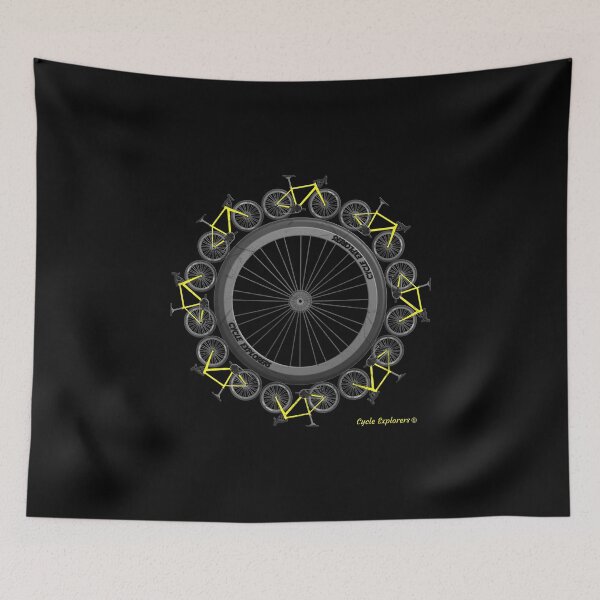 Item preview, Cycle Wheel Bicycle Yellow designed and sold by cycleexplorers.