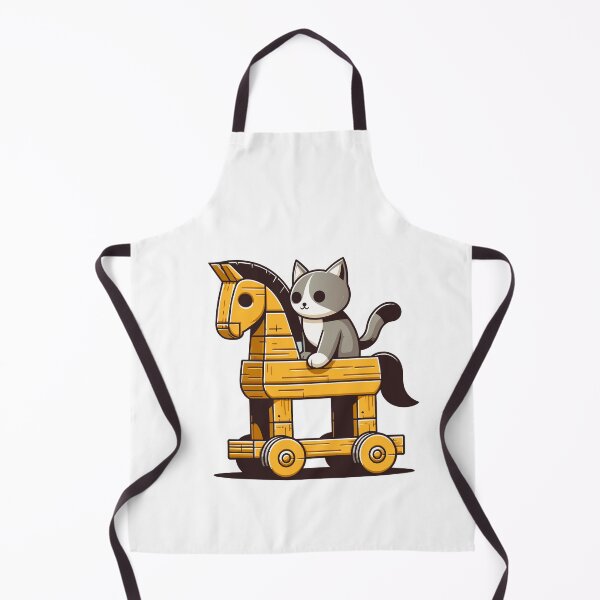 Item preview, Cat Ride Trojan Horse designed and sold by Designowner.