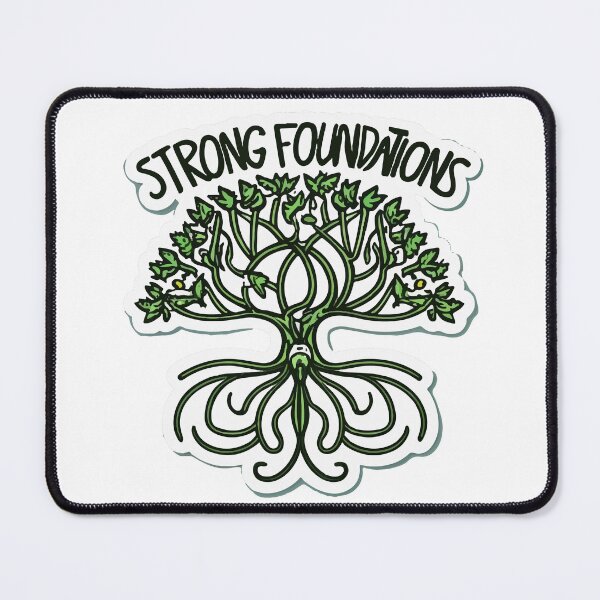 Item preview, Strong Foundations Tree Design designed and sold by NiftyWrx.