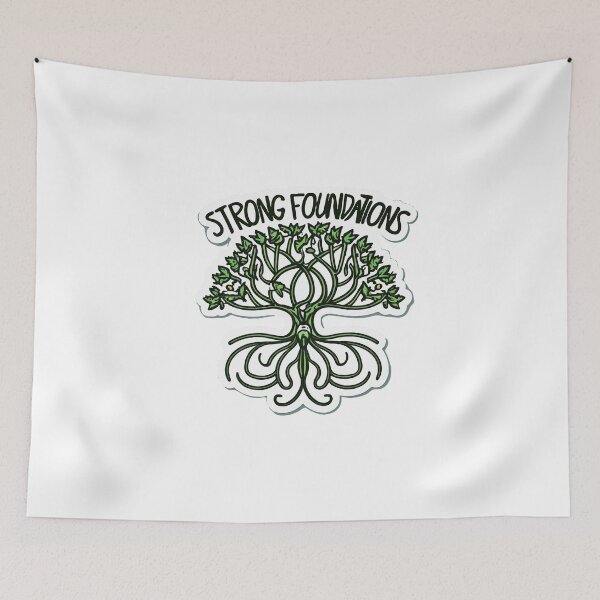 Item preview, Strong Foundations Tree Design designed and sold by NiftyWrx.