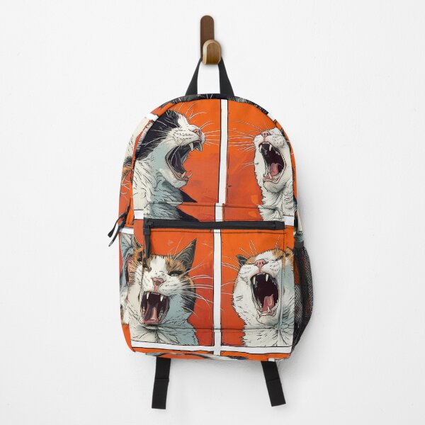 Item preview, Screaming cats pop art designed and sold by Rebelka.