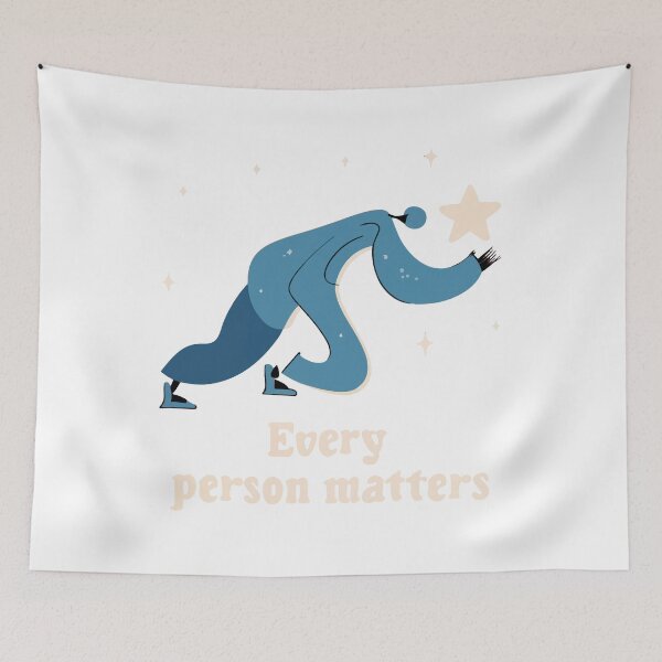 Item preview, Every Person Matters Star Reach Design designed and sold by NiftyWrx.