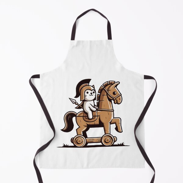 Item preview, Cat Ride Trojan Horse designed and sold by Designowner.