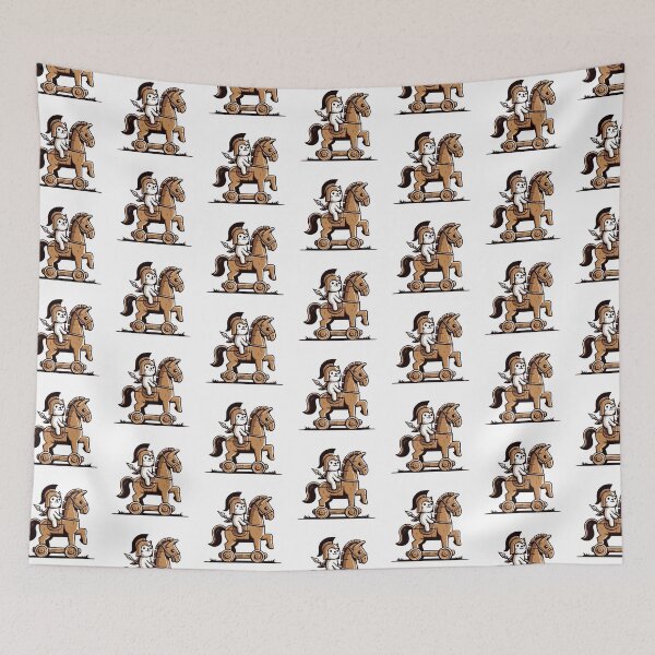 Item preview, Cat Ride Trojan Horse designed and sold by Designowner.