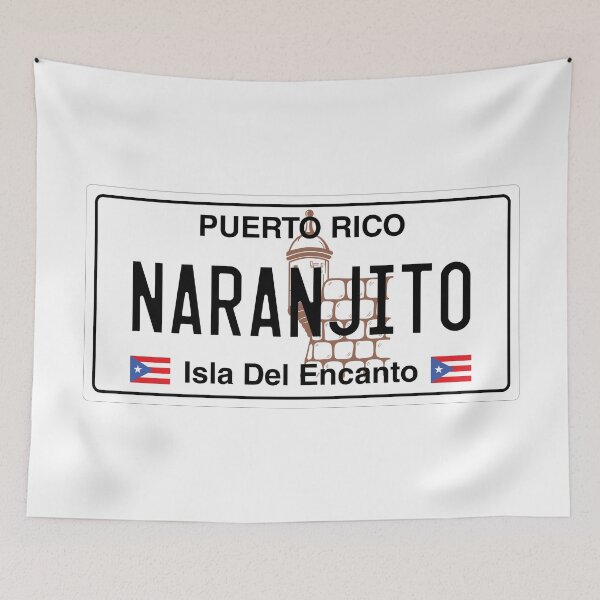 Item preview, PR Plate - Naranjito designed and sold by snxworld.