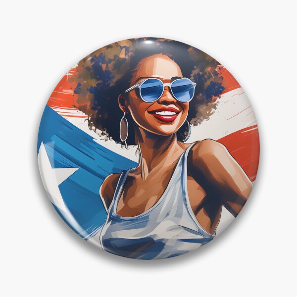 Item preview, Puerto Rican Curly Hair Woman  designed and sold by Liomal.