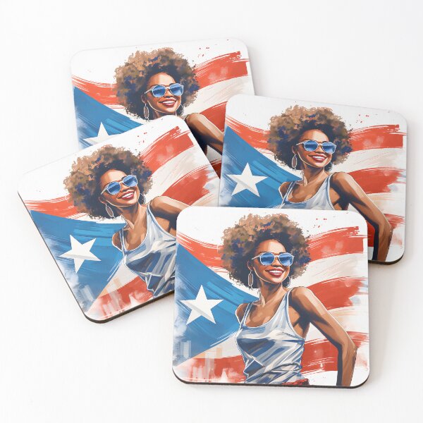 Item preview, Puerto Rican Curly Hair Woman  designed and sold by Liomal.